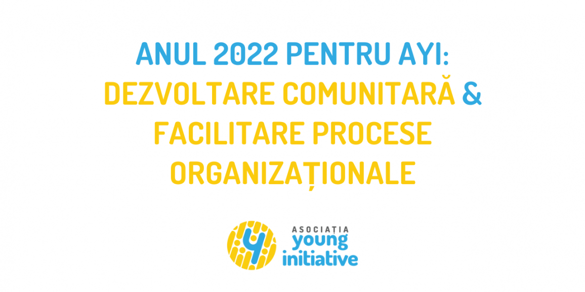 Anul 2022 pentru Asociația Young Initiative: dezvoltare comunitară și facilitare procese organizaționale