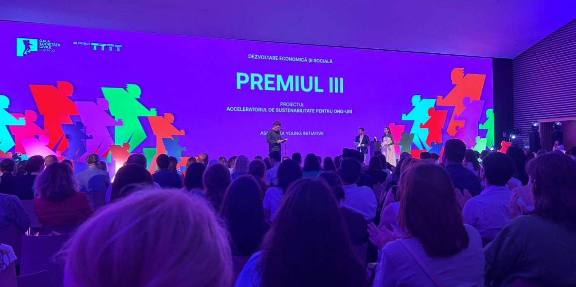 Acceleratorul de ONG-uri premiat la Gala Societatii Civile