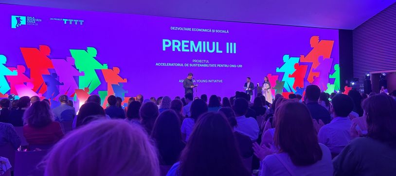 Acceleratorul de ONG-uri premiat la Gala Societatii Civile