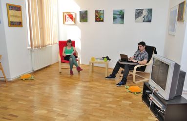 Transformarea unui spatiu public si infiintarea BiblioLounge